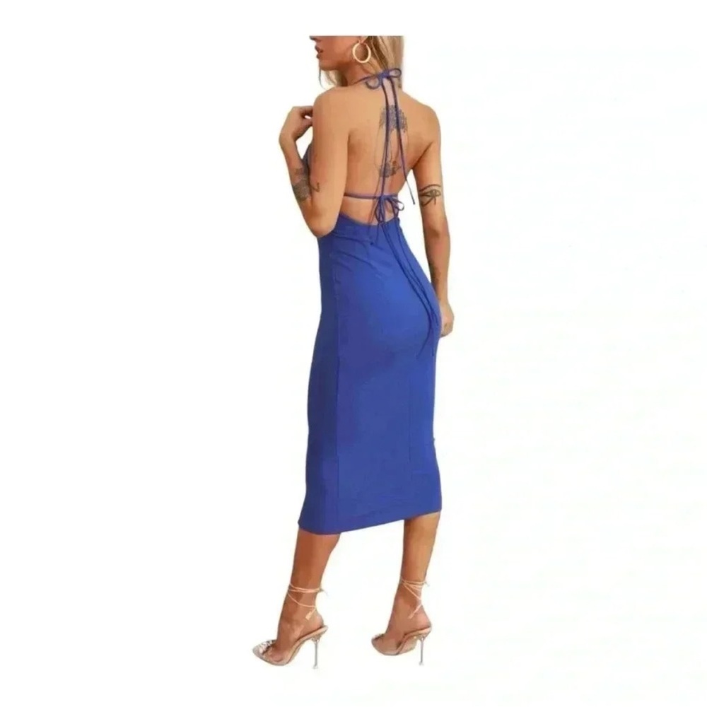 Hello Molly Royal Blue Midi Dress - Picture 2 of 7